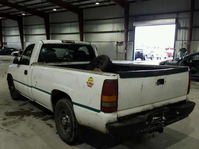 1GCEC14V3YE330917 - 2000 CHEVROLET SILVERADO WHITE photo 3