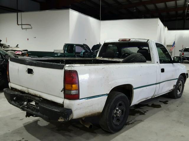 1GCEC14V3YE330917 - 2000 CHEVROLET SILVERADO WHITE photo 4