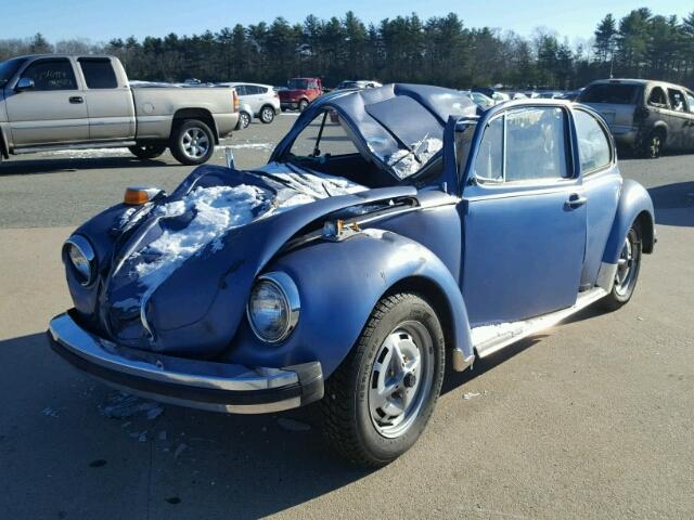 1352264906 - 1975 VOLKSWAGEN BEETLE BLUE photo 2