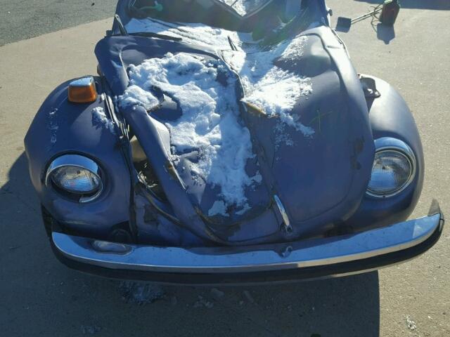 1352264906 - 1975 VOLKSWAGEN BEETLE BLUE photo 7