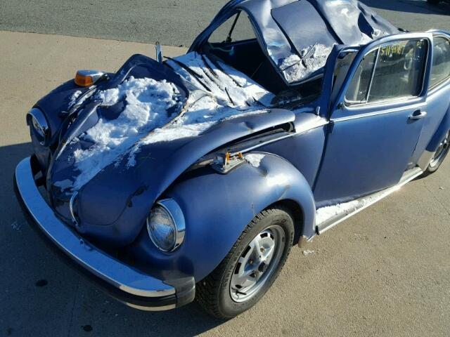 1352264906 - 1975 VOLKSWAGEN BEETLE BLUE photo 9