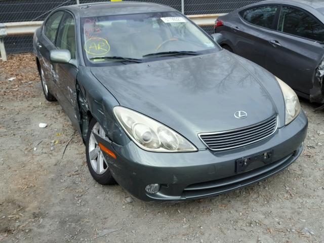 JTHBA30G365173140 - 2006 LEXUS ES 330 GREEN photo 1