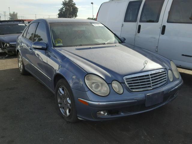 WDBUF65J73A363414 - 2003 MERCEDES-BENZ E 320 BLUE photo 1