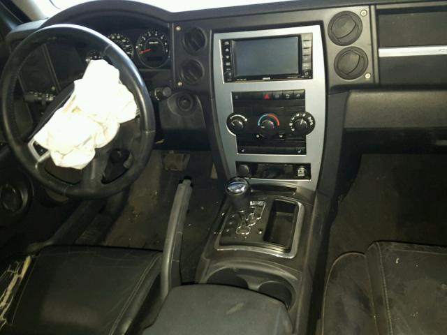 1J8HG48K78C128458 - 2008 JEEP COMMANDER ვერცხლისფერი ფოტო 9