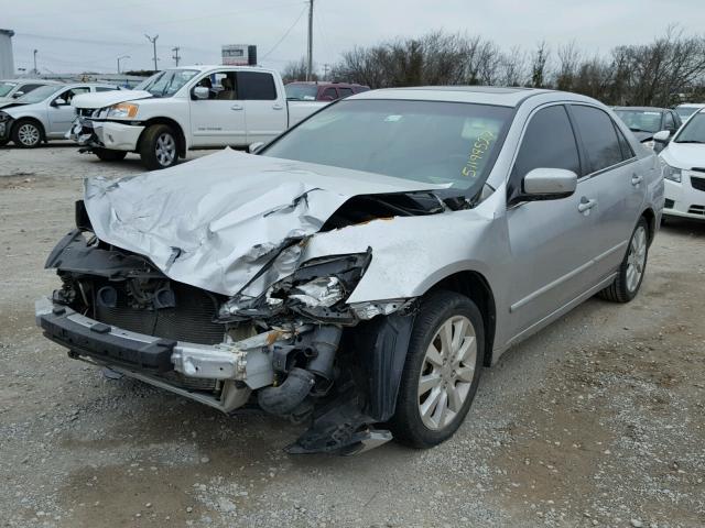 1HGCM66546A066305 - 2006 HONDA ACCORD EX SILVER photo 2