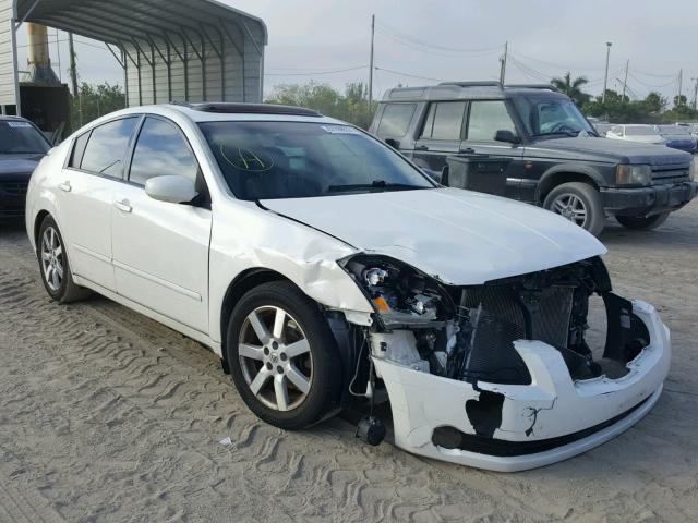 1N4BA41E24C919872 - 2004 NISSAN MAXIMA SE WHITE photo 1