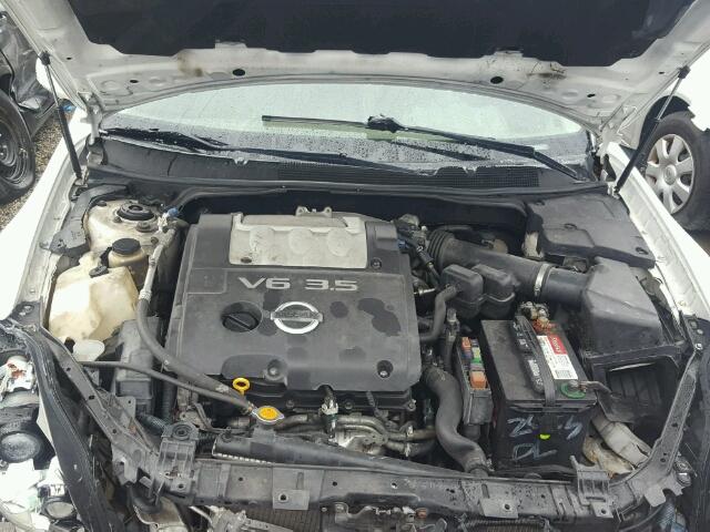 1N4BA41E24C919872 - 2004 NISSAN MAXIMA SE WHITE photo 7