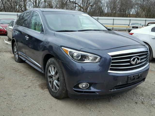 5N1AL0MM2DC306934 - 2013 INFINITI JX35 BASE GRAY photo 1