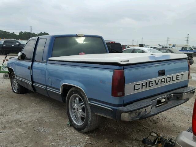 2GCEC19K7N1128237 - 1992 CHEVROLET GMT-400 C1 BLUE photo 3