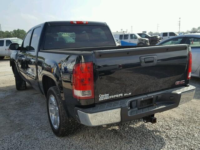 3GTP2VE77DG281646 - 2013 GMC SIERRA K15 BLACK photo 3