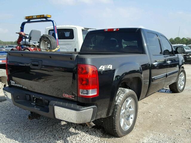 3GTP2VE77DG281646 - 2013 GMC SIERRA K15 BLACK photo 4