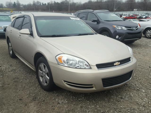 2G1WT57K391210690 - 2009 CHEVROLET IMPALA 1LT BEIGE photo 1