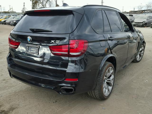 5UXKR6C53E0J72893 - 2014 BMW X5 XDRIVE5 BLACK photo 4