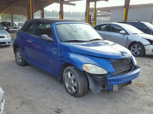 3C3EY55E25T342600 - 2005 CHRYSLER PT CRUISER BLUE photo 1