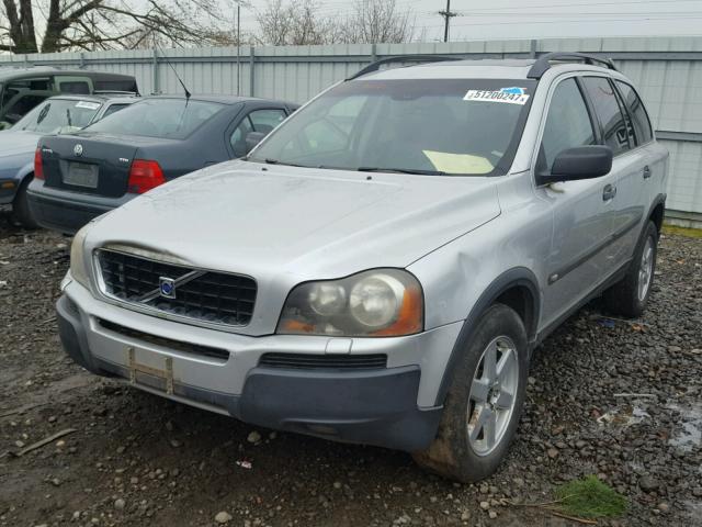 YV4CZ592461225252 - 2006 VOLVO XC90 SILVER photo 2