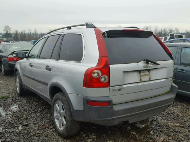 YV4CZ592461225252 - 2006 VOLVO XC90 SILVER photo 3