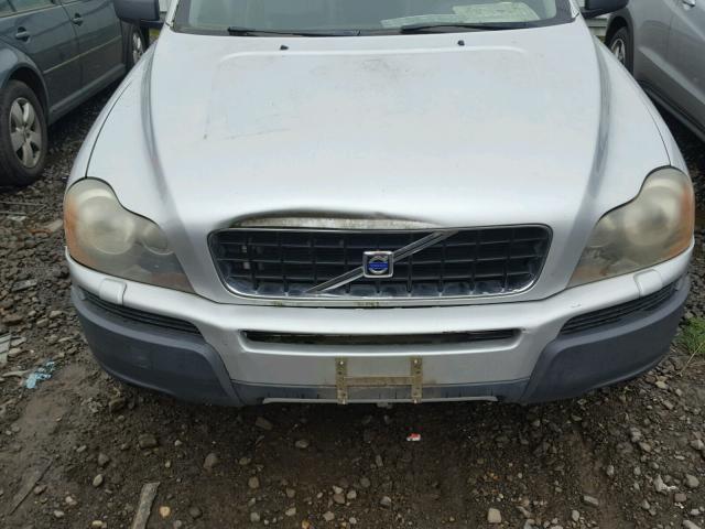 YV4CZ592461225252 - 2006 VOLVO XC90 SILVER photo 7