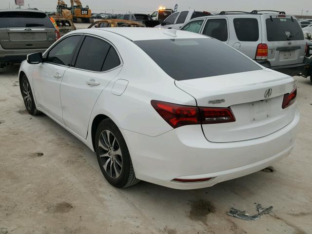 19UUB1F35GA005817 - 2016 ACURA TLX WHITE photo 3