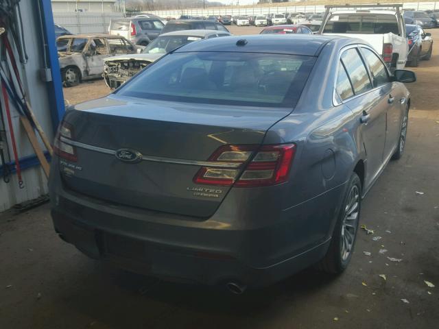 1FAHP2F87DG117584 - 2013 FORD TAURUS LIM GRAY photo 4