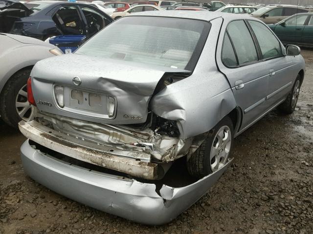 3N1CB51D34L867555 - 2004 NISSAN SENTRA 1.8 SILVER photo 9