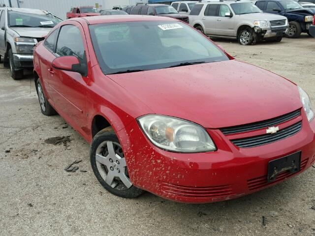 1G1AL15F587325351 - 2008 CHEVROLET COBALT LT RED photo 1