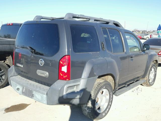 5N1AN08U57C518204 - 2007 NISSAN XTERRA OFF CHARCOAL photo 4