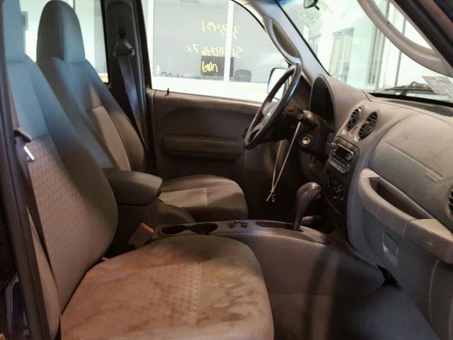 1J4GL48K87W670013 - 2007 JEEP LIBERTY SP BLUE photo 5