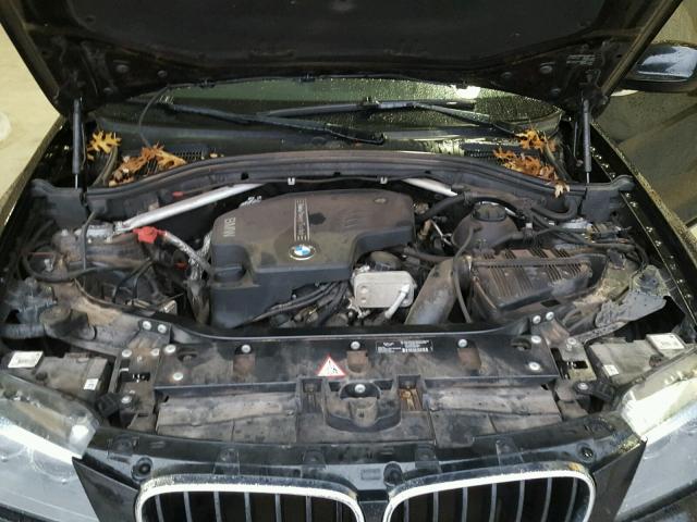5UXWX9C55D0A11472 - 2013 BMW X3 XDRIVE2 Czarny zdjęcie 7