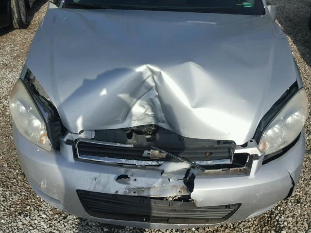 2G1WA5EK6A1158601 - 2010 CHEVROLET IMPALA LS SILVER photo 7