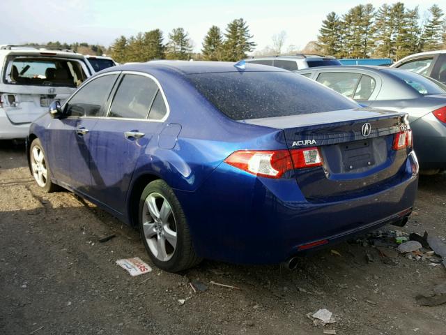 JH4CU26669C022782 - 2009 ACURA TSX BLUE photo 3