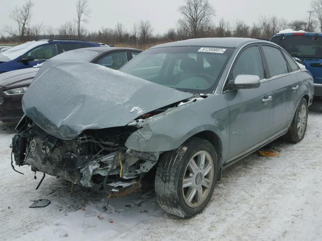 1MEHM42W78G615940 - 2008 MERCURY SABLE PREM GREEN photo 2