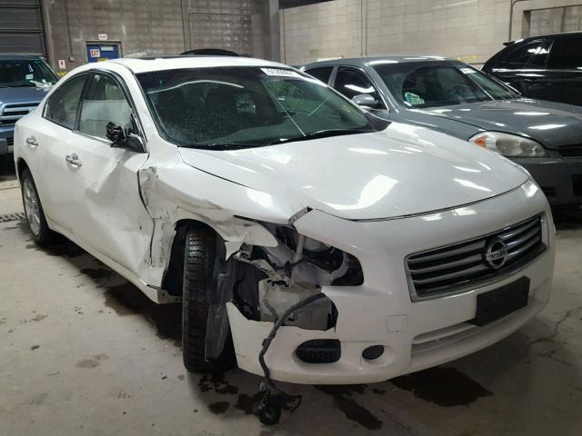 1N4AA5AP5CC805768 - 2012 NISSAN MAXIMA S WHITE photo 1