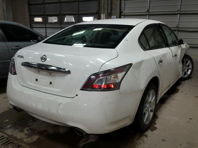 1N4AA5AP5CC805768 - 2012 NISSAN MAXIMA S WHITE photo 4