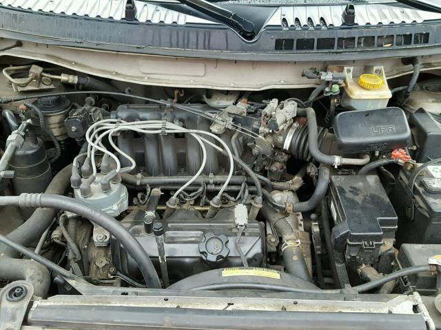 4N2ZN15TX1D807490 - 2001 NISSAN QUEST GXE SILVER photo 7