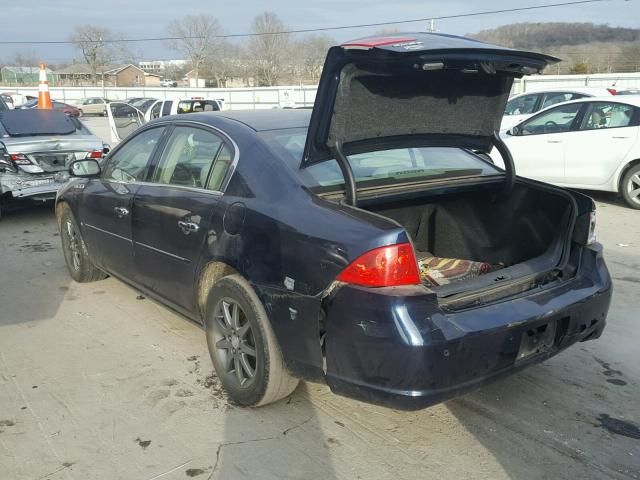 1G4HD57206U207772 - 2006 BUICK LUCERNE CX BLUE photo 3