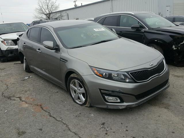 5XXGM4A73EG275700 - 2014 KIA OPTIMA LX GRAY photo 1