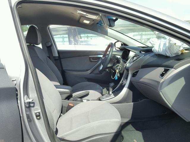 KMHDH4AE4CU366547 - 2012 HYUNDAI ELANTRA GL GRAY photo 5