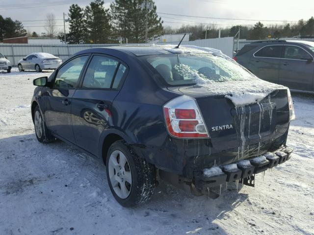 3N1AB61E18L700364 - 2008 NISSAN SENTRA 2.0 BLUE photo 3