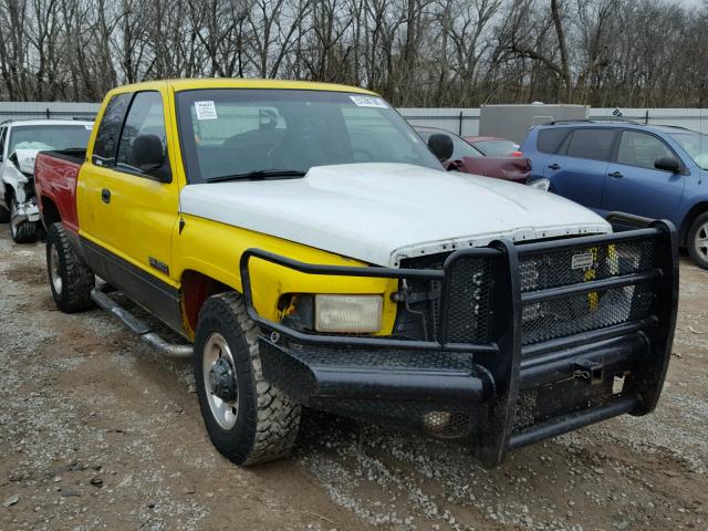 3B7KC2365YG120010 - 2000 DODGE RAM 2500 YELLOW photo 1