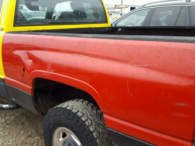 3B7KC2365YG120010 - 2000 DODGE RAM 2500 YELLOW photo 10