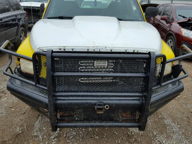 3B7KC2365YG120010 - 2000 DODGE RAM 2500 YELLOW photo 9