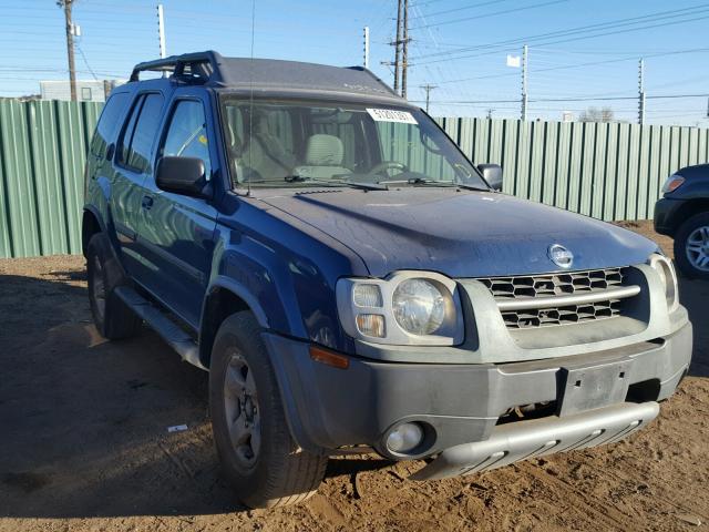 5N1ED28T33C639010 - 2003 NISSAN XTERRA XE BLUE photo 1