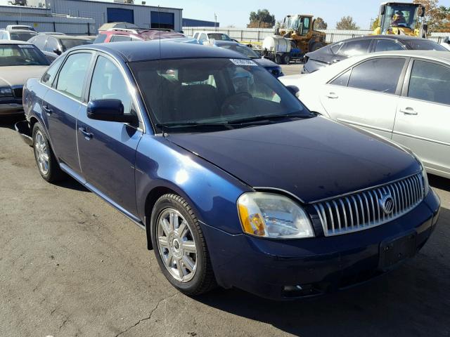 1MEHM40127G607833 - 2007 MERCURY MONTEGO LU BLUE photo 1