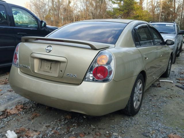 1N4AL11D74C109021 - 2004 NISSAN ALTIMA BAS GOLD photo 4