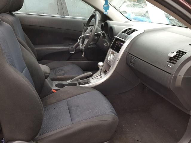 JTKDE177350010436 - 2005 TOYOTA SCION TC 紫色 照片 5