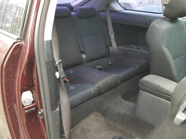 JTKDE177350010436 - 2005 TOYOTA SCION TC 紫色 照片 6
