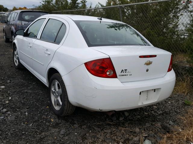 1G1AF5F54A7199042 - 2010 CHEVROLET COBALT 2LT WHITE photo 3