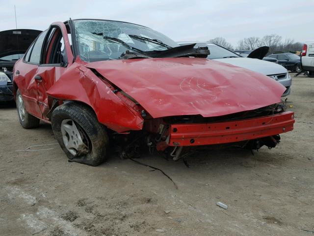 1G1JC52F537256035 - 2003 CHEVROLET CAVALIER RED photo 1