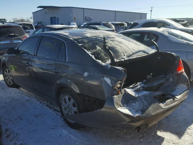 4T1BK36B47U178487 - 2007 TOYOTA AVALON XL GRAY photo 3