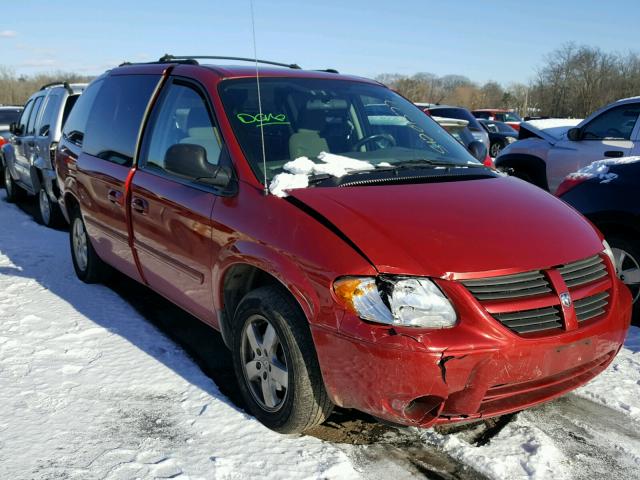 2D4GP44L85R581298 - 2005 DODGE GRAND CARA RED photo 1